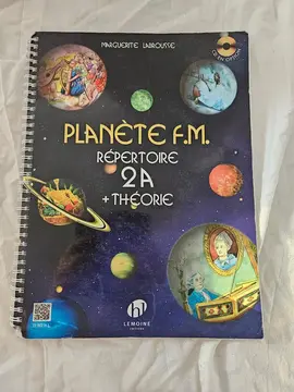 livre de formation musicale planète FM 2e année