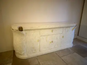 buffet en pierre