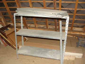 Etagère galvanisée