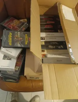cassettes vidéo vhhs