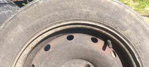 jantes tôle pour pneus 155 70 13 (pneus HS)