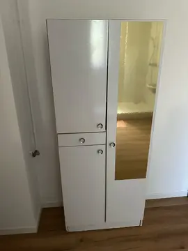 meuble de salle de bain blanc
