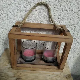 Porte bougies à suspendre