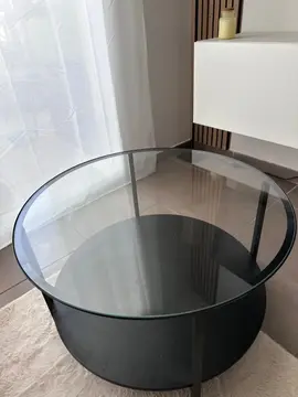 table basse en verre IKEA
