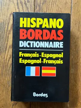 Dictionnaire Hispano Bordas espagnol