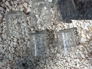 4 verres à eau