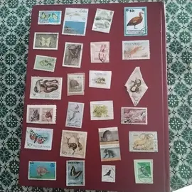 donne timbres collection annimaux 1lot 1envoie