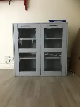 cabinets bleu