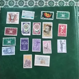 donne timbres collection francais 1lot 1envoie