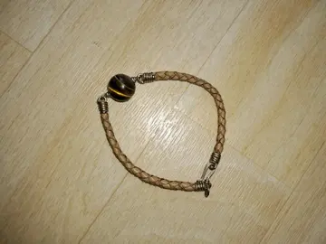 bracelet avec perle œil de tigre