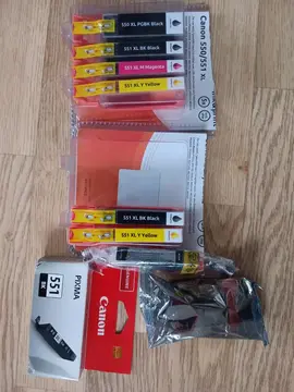 encre pour imprimante canon 550 /551