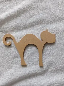 Support chat (à peindre ou pr mosaïque)