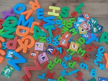 lettres aimantées