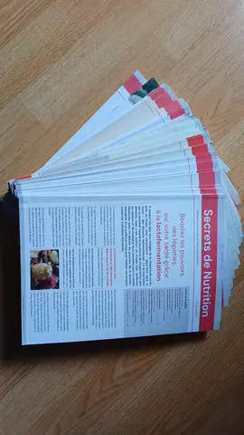 Magazine "secrets de nutrition" abb"es 2020 à 2024