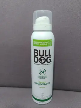 Spray déodorant Bull Dog presque plein