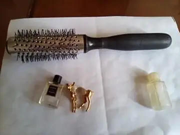 brosse brushing deux flacons miniatures
