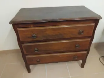 Commode en bois