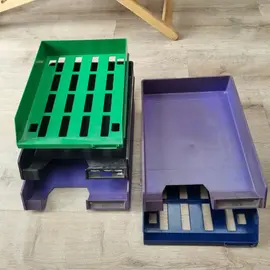 Bannettes rangement bureau