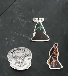 3 stickers harry potter