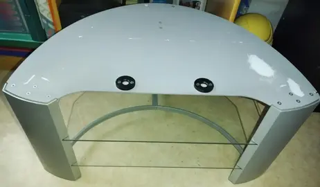Table basse grise