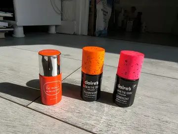 Vernis fantaisie fluo