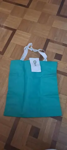 sac tissu vert