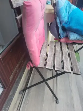 2 chaises de jardin en bois