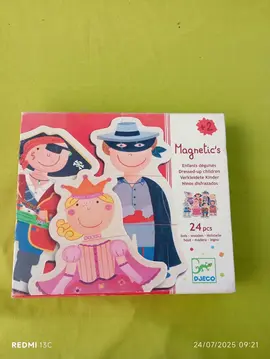 jeu pour petit, avec pieces magnétiques