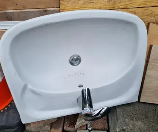 lavabo salle de bain avec mitigeur