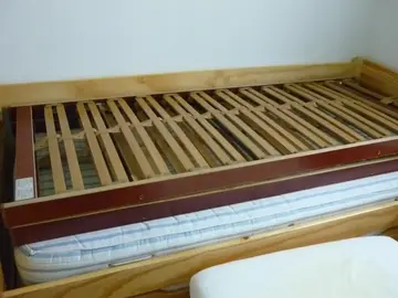 Lit lattoflex 190 x 160 cm 2 sommiers + 2 matelas latex