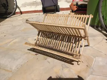 Séchoir à vaisselle usagé