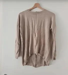 haut marron beige