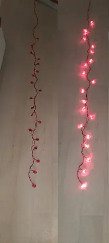 1 guirlande cœurs