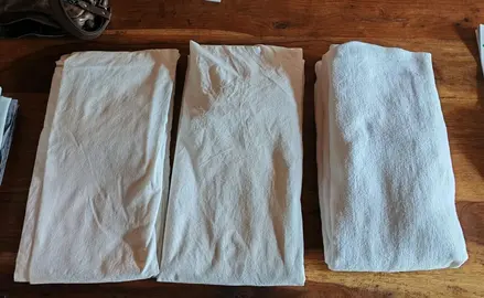 Draps et protège matelas 190x200