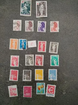 Timbres français lot 0