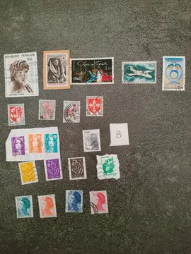 Timbres français lot B