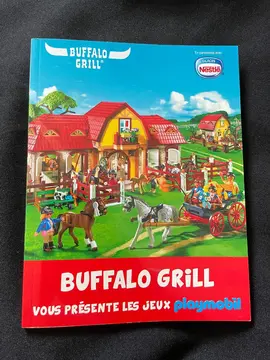 Carnet de jeux (Playmobil par Buffalo Grill)