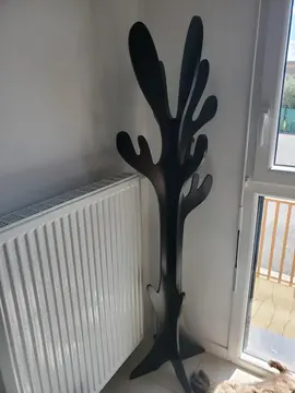 porte manteau bois noir