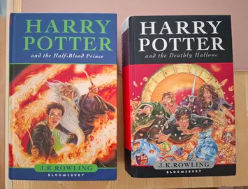 Livres 6 et 7 de la série Harry Potter en anglais