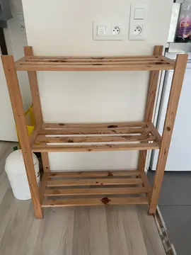 étagère en bois
