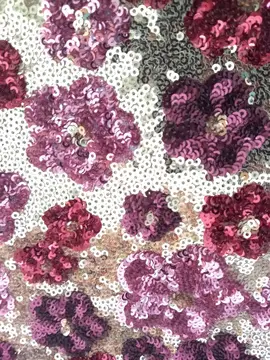 tissus à paillettes