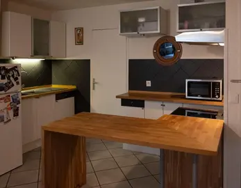 meubles de cuisine en chêne