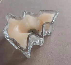 bougeoir en verre
