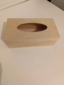 boite mouchoir en bois