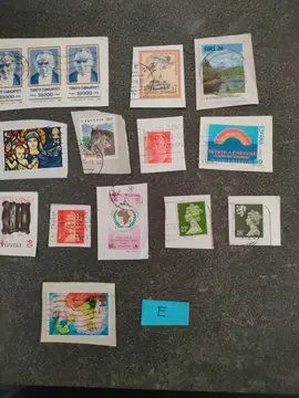Timbres du monde entier lot E