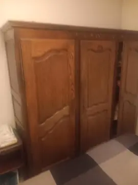 ARMOIRE CHAMBRE BOIS MASSIF