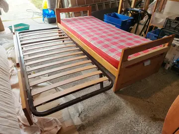 Lit gigogne + 1 matelas