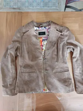 veste légère nubuc