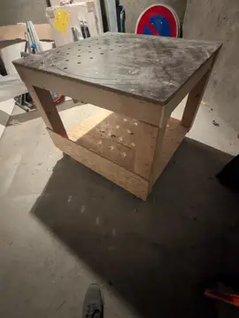 établi sur roue