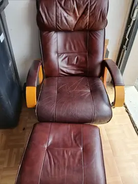 fauteuil en cuir
